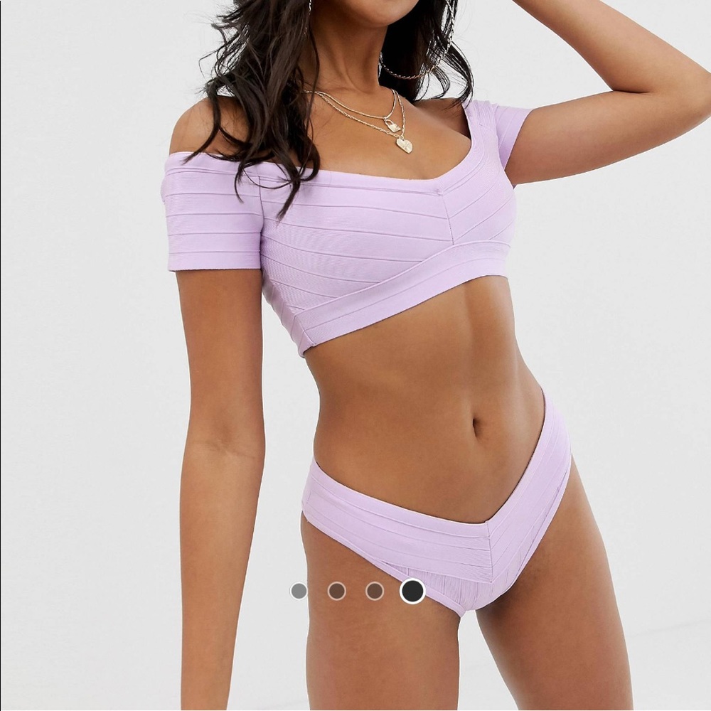 ASOS Wrap Front Bandage Bikini Set